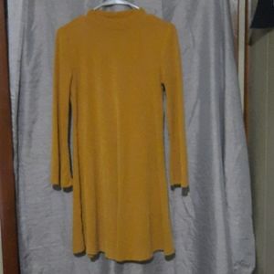 Mock Neck Sweater Dress